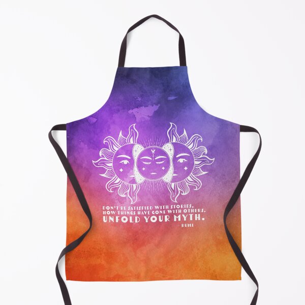 Item preview, Cosmic Aesthetic Rumi Quote on Watercolor - Unfold Your Myth designed and sold by Trish Dish.