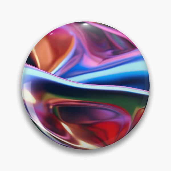 Item preview, Iridescent Unfold - A Luminous Digital Illustration designed and sold by vadimcarazan.