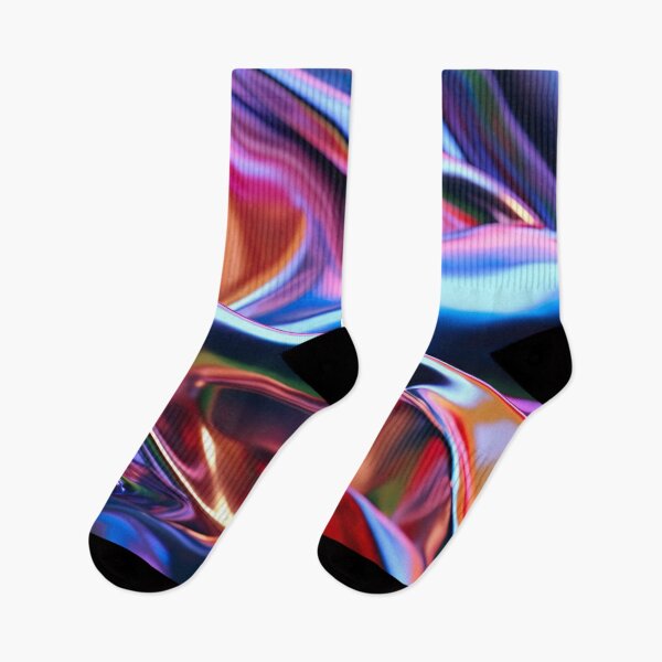 Item preview, Iridescent Unfold - A Luminous Digital Illustration designed and sold by vadimcarazan.