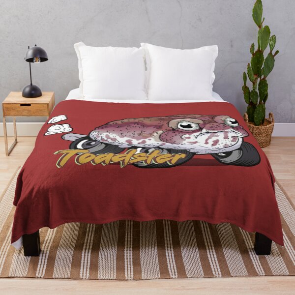 Item preview, Brown Toadster Roadster Toad on Wheels! designed and sold by iduzarts.