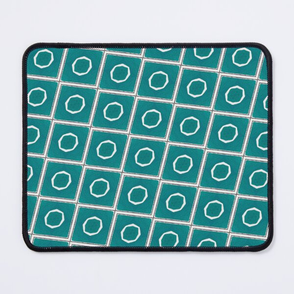 Item preview, Grid with circles on a green background designed and sold by Olha Volokhova.