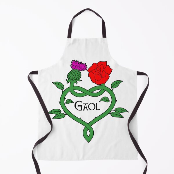 Item preview, Celtic knotwork stems with red rose, thistle and gaol (love) designed and sold by KyttsyKrafts.
