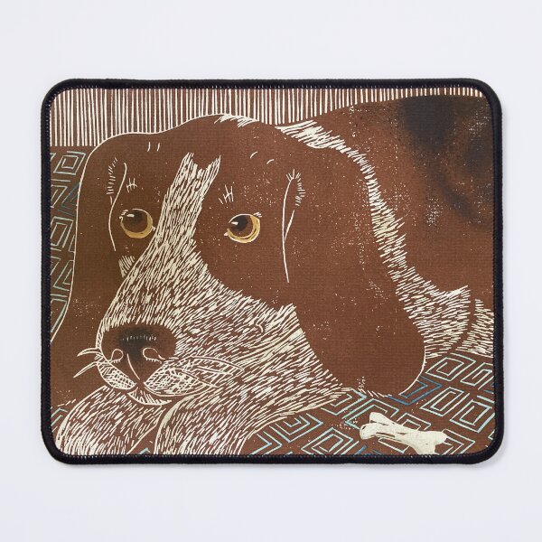 Item preview, Molly, tri color beagle with her bone designed and sold by HelenDBVickers.