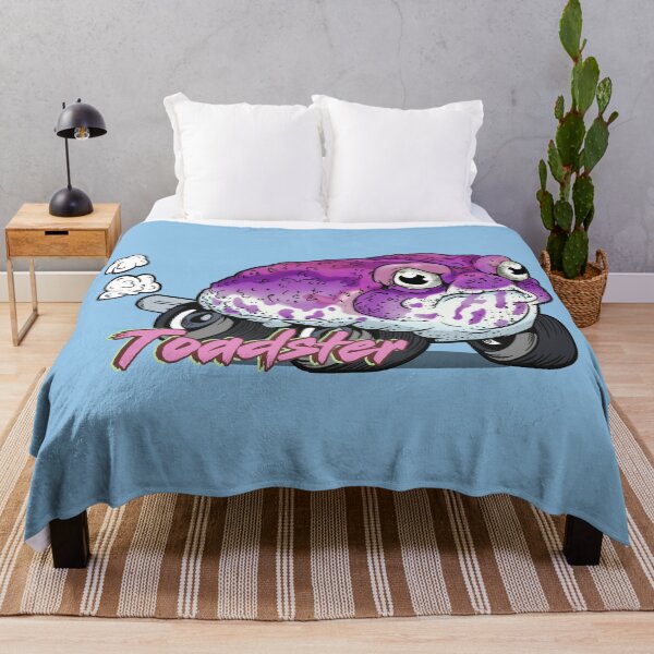 Item preview, Pink Toadster Roadster Toad on Wheels! designed and sold by iduzarts.