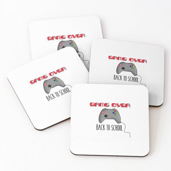 Item preview, Game Over Back To school Gamer designed and sold by Nerdygirlteez.