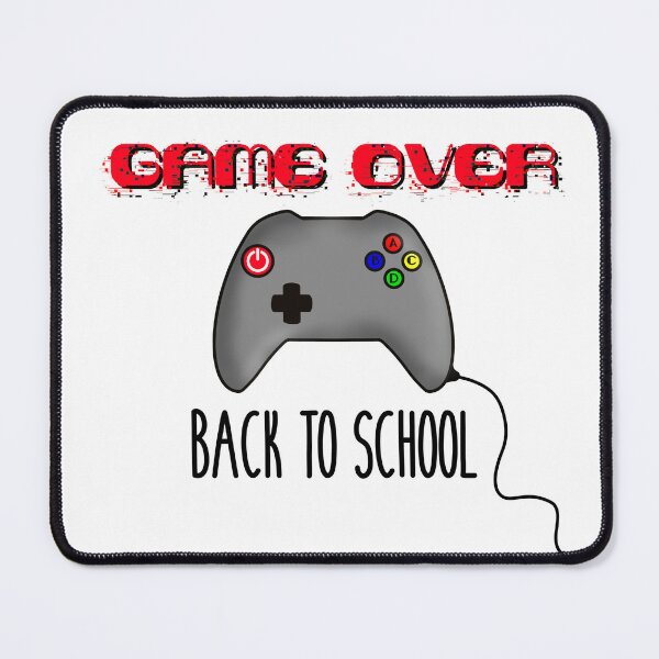 Item preview, Game Over Back To school Gamer designed and sold by Nerdygirlteez.