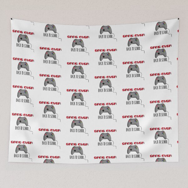 Item preview, Game Over Back To school Gamer designed and sold by Nerdygirlteez.
