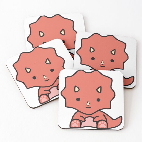 Item preview, Red dino pattern designed and sold by Moonance.