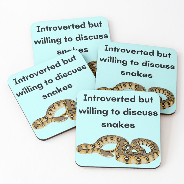 Item preview, Introverted Snakes designed and sold by Ashley Gagnon.