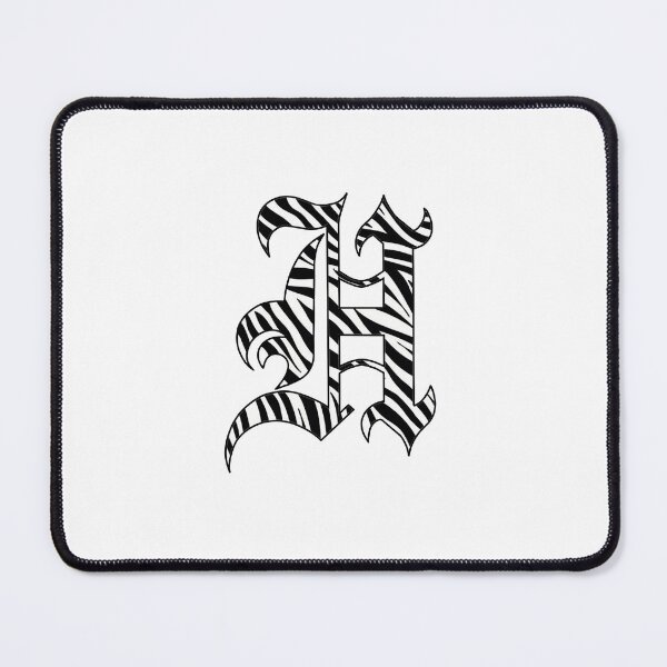 Item preview, LETTER H ZEBRA GOTHIC STYLE designed and sold by buffi13.