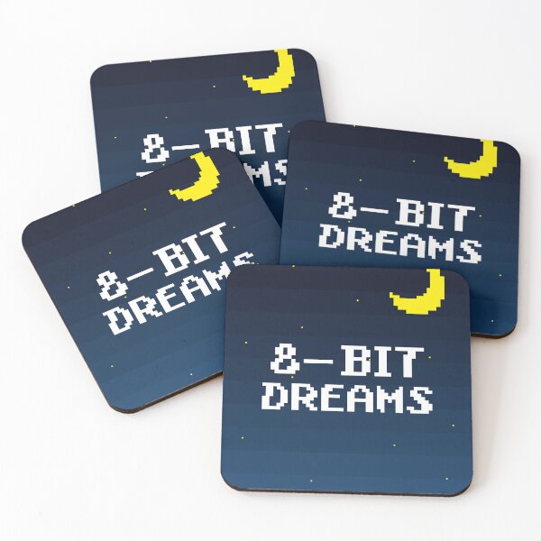 Item preview, 8-bit Dreams | Retro Vintage Classic Videogame Old School Gamer designed and sold by lildoodleshirts.