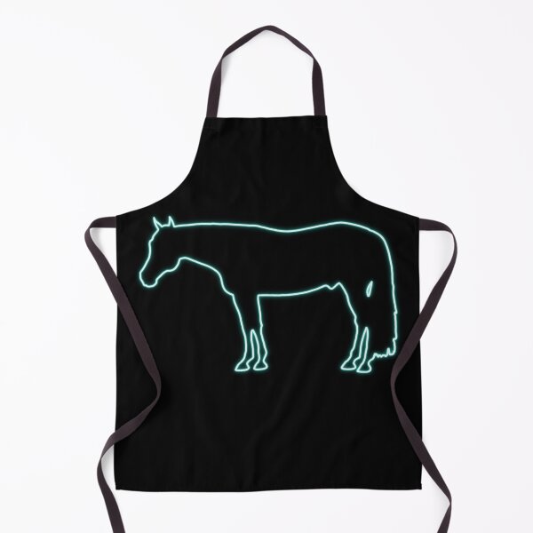 Item preview, Neon Horse (teal) designed and sold by LuxusLiner.
