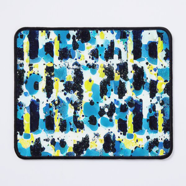 Item preview, Dynamic Destruction: Abstract Pattern in Horizontal Stripes in Light Blue designed and sold by Minpadesign.