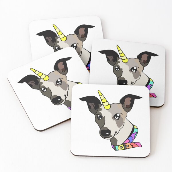Item preview, My unicorn whippet designed and sold by Blondiabshop.