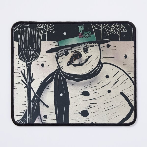 Item preview, Snowman decked out for the holidays designed and sold by HelenDBVickers.