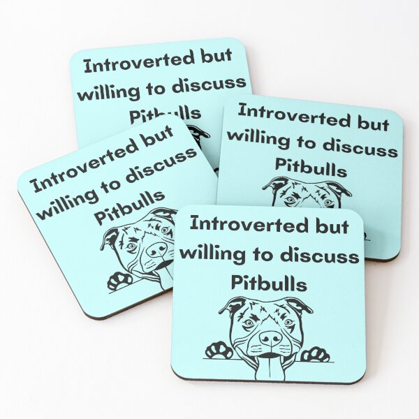 Item preview, Introverted Pitbulls designed and sold by Ashley Gagnon.