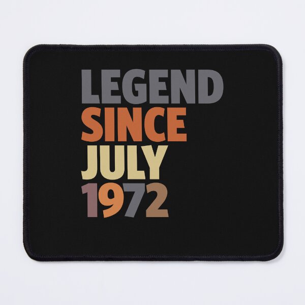 Item preview, 52 Years Old Legend - 52nd Birthday Since July 1972 designed and sold by cidolopez.