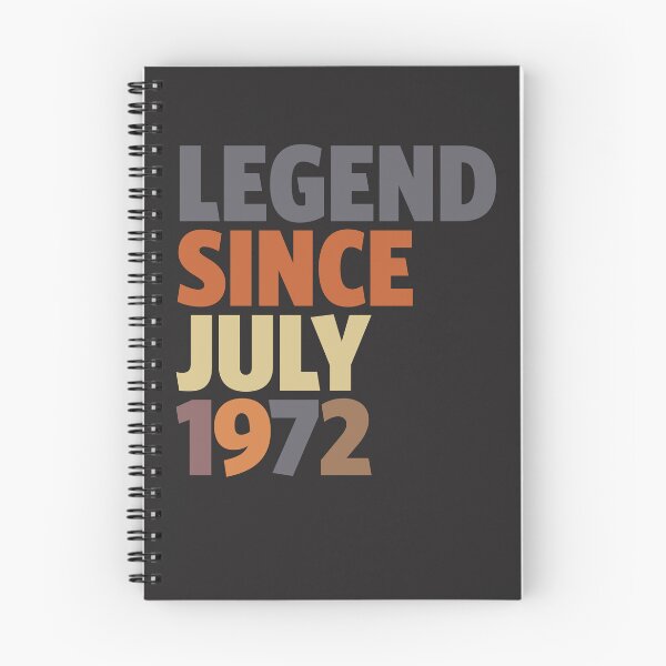 Item preview, 52 Years Old Legend - 52nd Birthday Since July 1972 designed and sold by cidolopez.