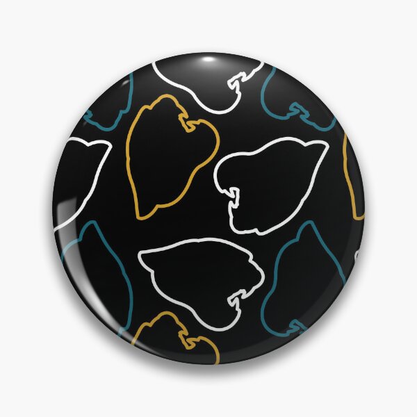 Item preview, Jaguars Pattern, Black Background designed and sold by brittlouise.