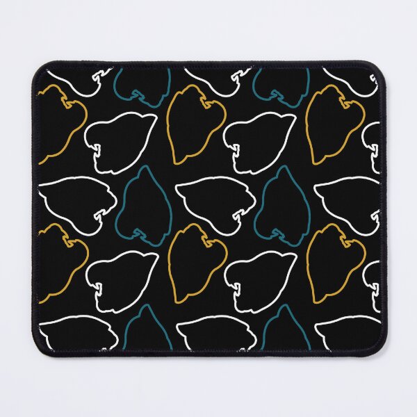 Item preview, Jaguars Pattern, Black Background designed and sold by brittlouise.