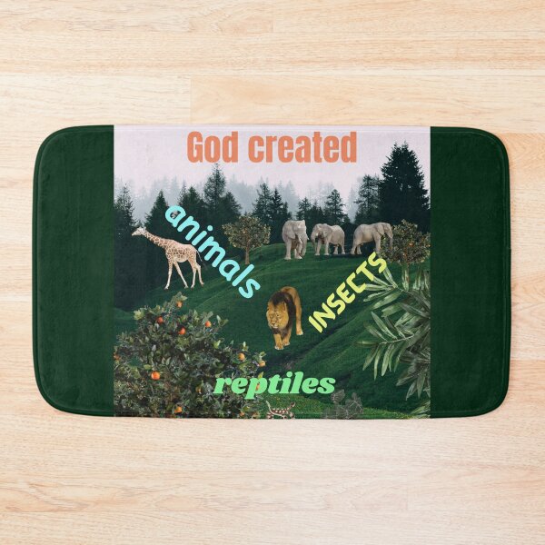 Item preview, Sixth Day of Creation ~ Part 1 animals reptiles insects designed and sold by RhondaCGoins.