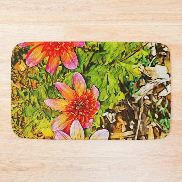 Item preview, PERKY PINK AND REDS PEEKING THROUGH designed and sold by ArtbyRolleen.