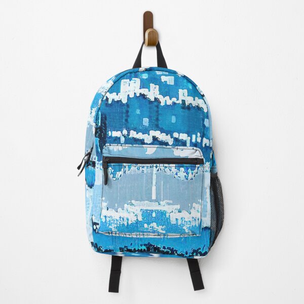 Item preview, Icy Elegance: Abstract Pattern in Vertical Waves designed and sold by Minpadesign.