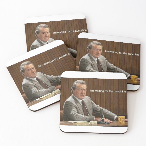 Item preview, 'Joker' Robert DeNiro Funny Reaction Meme designed and sold by MollyTT.