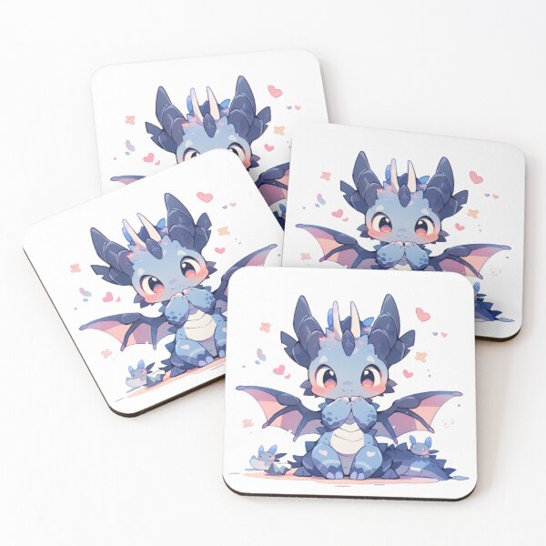 Item preview, Cute bat blue dragon designed and sold by HydraDreams.