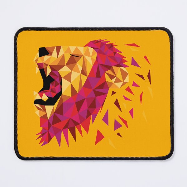 Item preview, Polygon Lion (Low Poly) designed and sold by Charcoalart.
