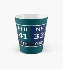 EAGLES SUPER BOWL CHAMPS (Scoreboard- 41-33) Tall Mug