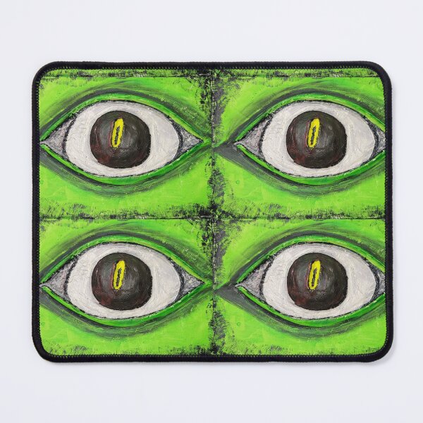 Item preview, green monster eye designed and sold by visualexperienc.