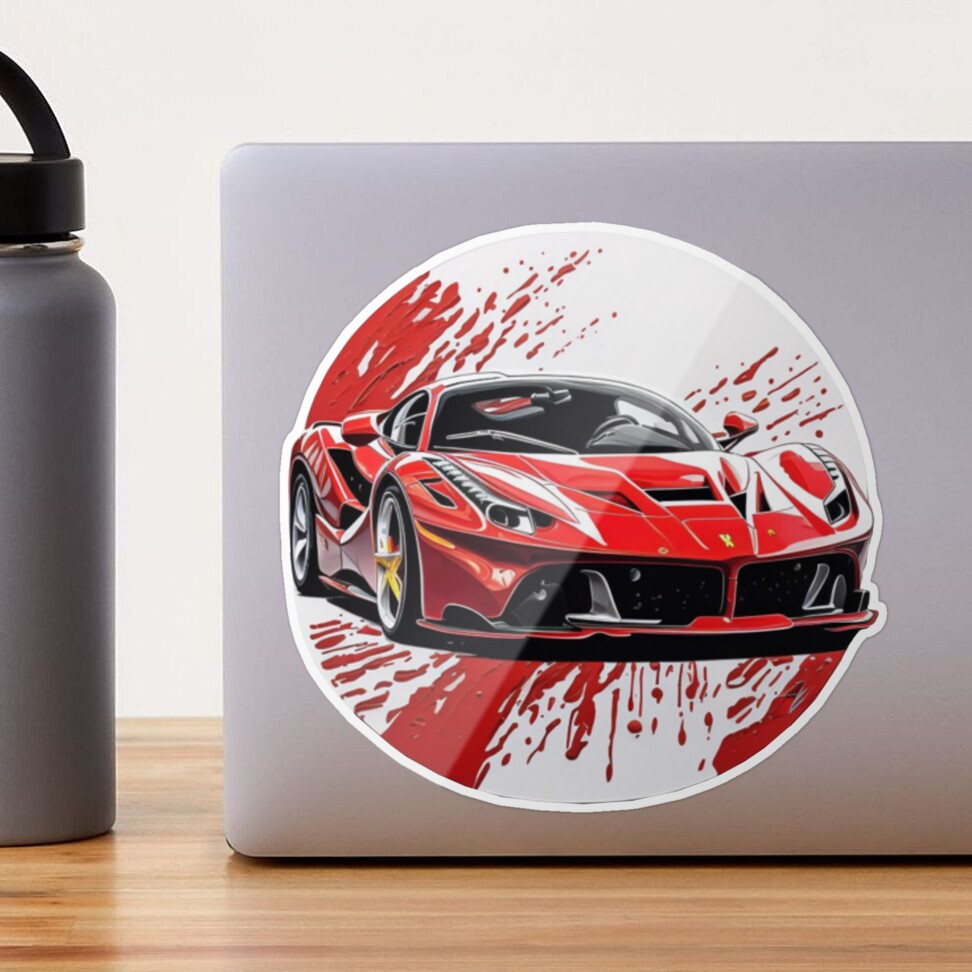 Ferrari la Ferrari design | Sticker