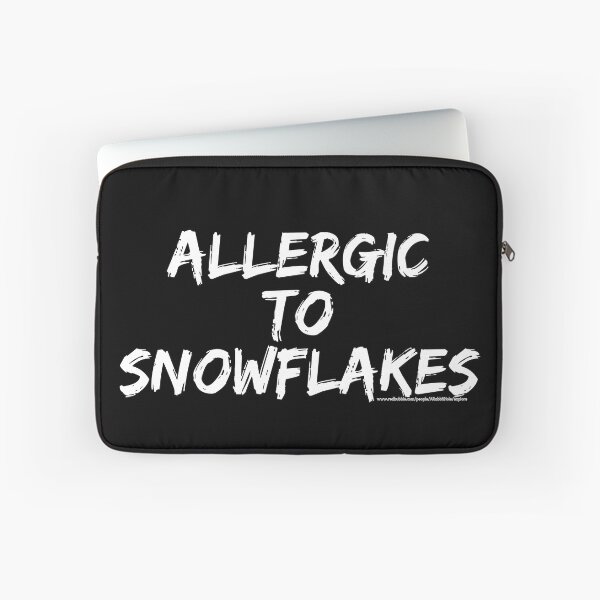 Item preview, allergic to sn ow fl ak es  designed and sold by ARabbitHole.