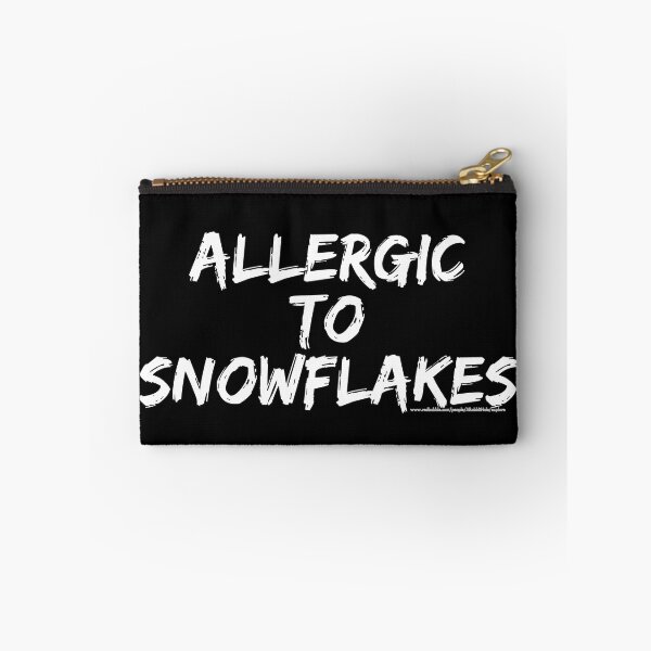 Item preview, allergic to sn ow fl ak es  designed and sold by ARabbitHole.