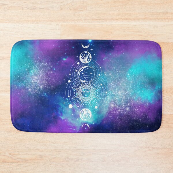 Item preview, Cosmic Aesthetic Universe with Sun and Moon designed and sold by Trish Dish.