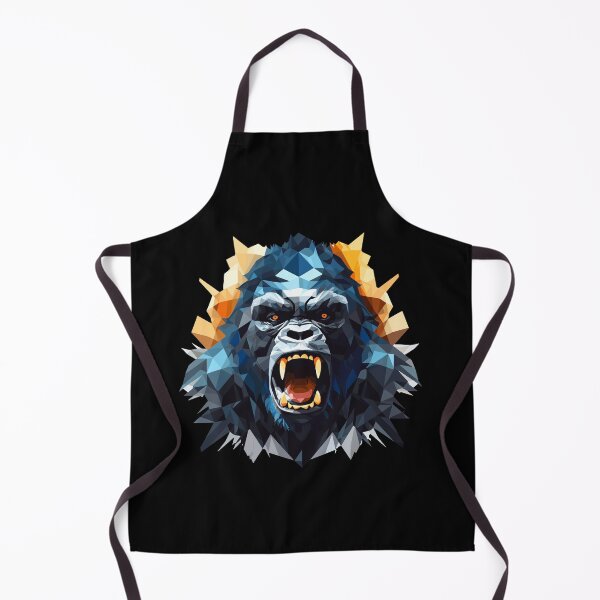 Item preview, Angry Gorilla in Geometric Shapes Art Tee designed and sold by Zandalus.