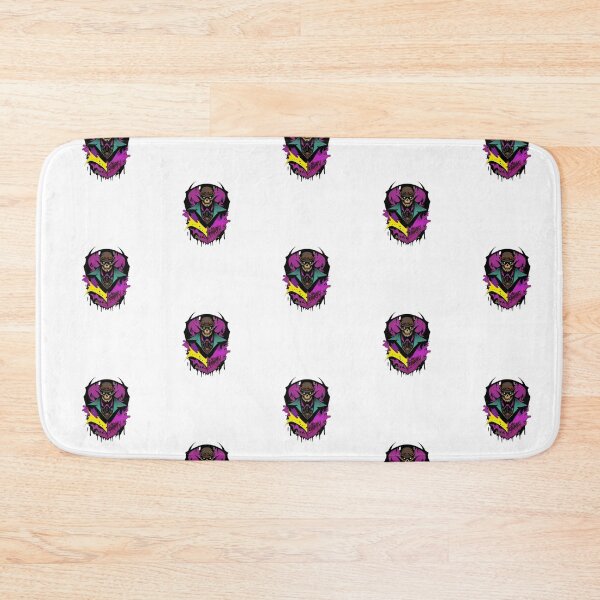 Item preview, Skullman in Coat Sticker - Colorful Dark Art for Skull Lovers designed and sold by HiveMechs.