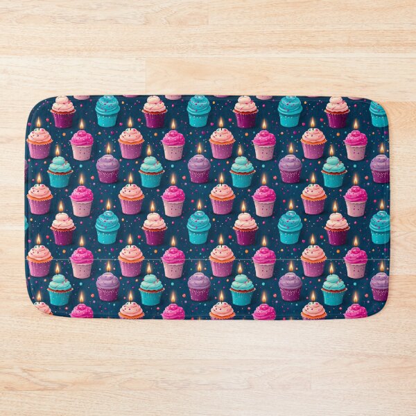 Item preview, Festive cupcake Print Background designed and sold by PaperieJennifer.