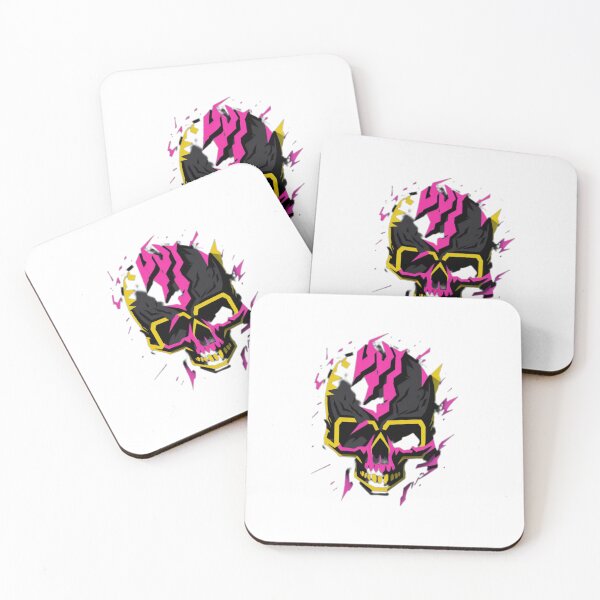 Item preview, Colourful Skull Stickers and More | Redbubble designed and sold by HiveMechs.