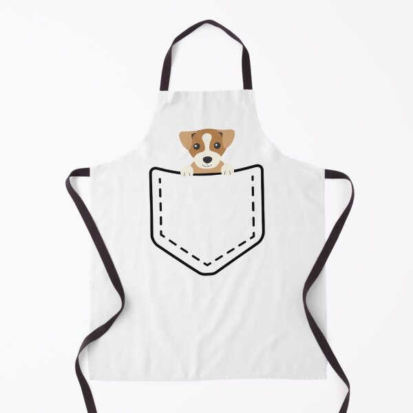 Artikelvorschau, Jack-Russell-Welpe guckt aus der falschen Tasche entworfen und verkauft von PERsonalthreads.