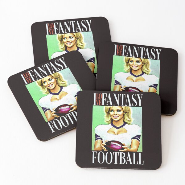 Item preview, I Love Fantasy Football Sexy Cheerleader designed and sold by The Masked Designer.