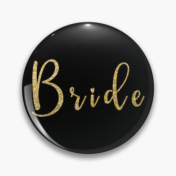 Item preview, Glamorous Hen Party Must-Have: Gold Calligraphic Handwritten Text for the Bride and More! designed and sold by EmeraldeaArt.