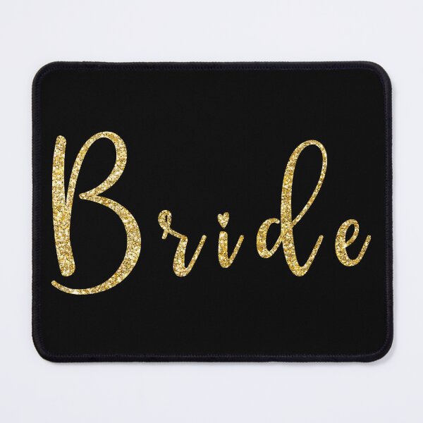 Item preview, Glamorous Hen Party Must-Have: Gold Calligraphic Handwritten Text for the Bride and More! designed and sold by EmeraldeaArt.