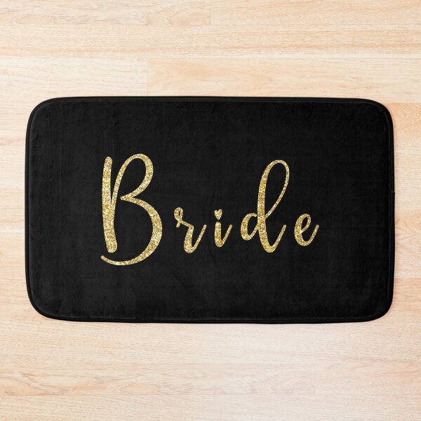 Item preview, Glamorous Hen Party Must-Have: Gold Calligraphic Handwritten Text for the Bride and More! designed and sold by EmeraldeaArt.