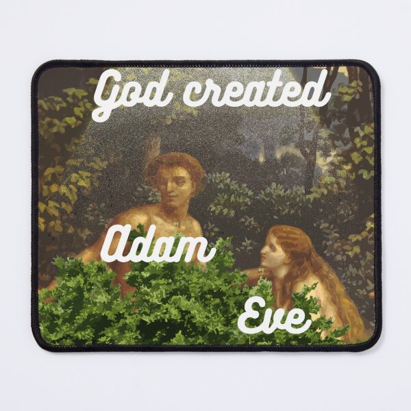 Item preview, Sixth Day of Creation ~ Part 2 Adam Eve Garden of Eden designed and sold by RhondaCGoins.
