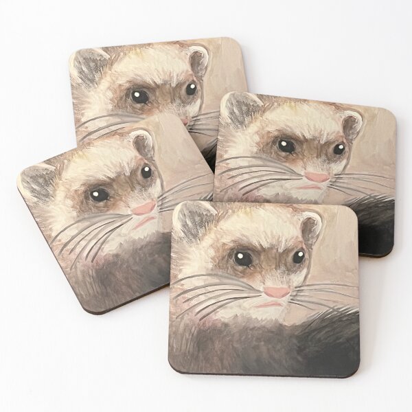 Item preview, Ferret Painting designed and sold by MelSpyRose111.