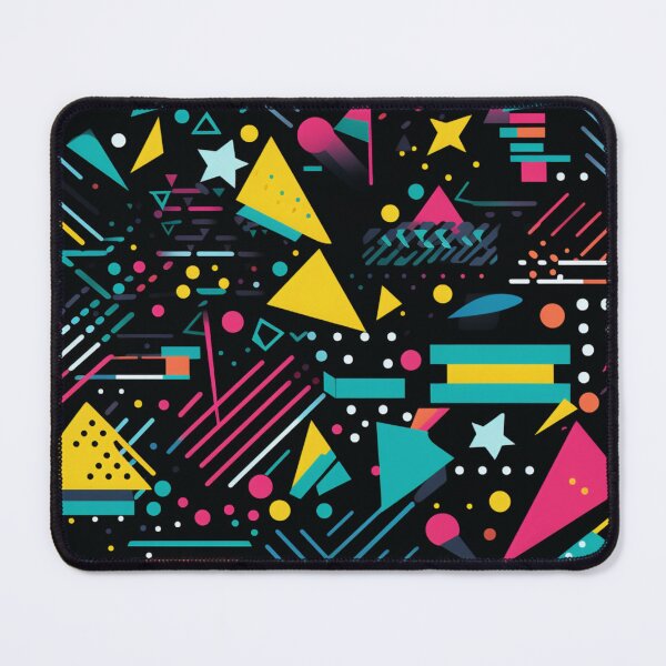 Item preview, Vibrant Retro Revival: Dynamic Geometric Pattern designed and sold by minjagoods.