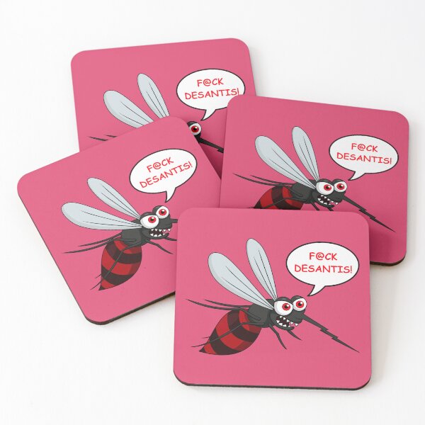 Item preview, Fck Desantis Malaria Mosquito (censored) designed and sold by Thelittlelord.