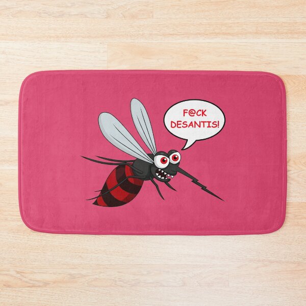 Item preview, Fck Desantis Malaria Mosquito (censored) designed and sold by Thelittlelord.